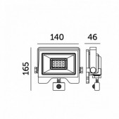 30W LED prožektorius su...