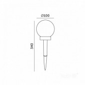 0,12W LED įsmeigiamas...