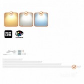 16W LED linijinis...