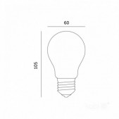 7W LED lemputė FGS, E27,...