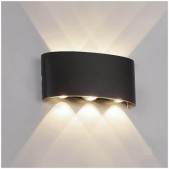 6W LED sieninis lauko...