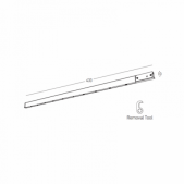 8W LED linijinis šviestuvas...