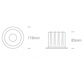 20W LED įleidžiamas...