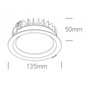 20W LED įleidžiamas...