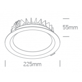 30W LED įleidžiamas...