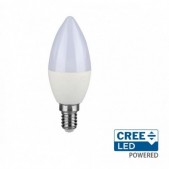 5,5W LED lemputė, žvakės...