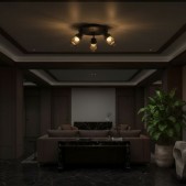 3x6W LED lubinis...