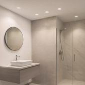 Užglaistomas šviestuvas...