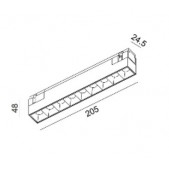 12W LED šviestuvas COMFORT...