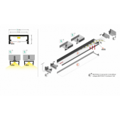 LED juostos profilis...