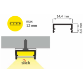 LED juostos profilis...