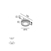 6,3W LED šviestuvas SOL...