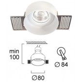 Užglaistomas šviestuvas...