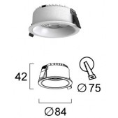 10W LED įleidžiamas...