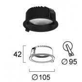 15W LED įleidžiamas...