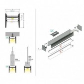 LED juostos paviršinis...