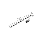 25W LED šviestuvas FLEXY...