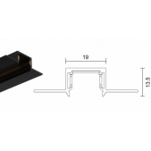 Užglaistomas magnetinės...