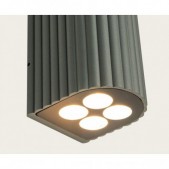 8x1W LED sieninis fasado...