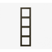 4 pozicijų rėmelis, rudas...