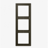 3 pozicijų rėmelis, rudas...