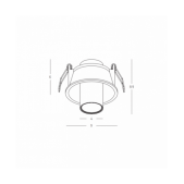 9W LED įleidžiamas...