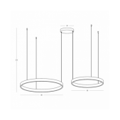 118W LED pakabinamas...