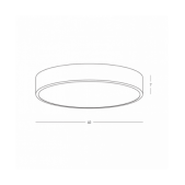 28W LED lubinis šviestuvas,...