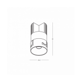 12W LED įleidžiamas...
