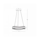 58W LED pakabinamas...