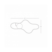 95W LED pakabinamas...