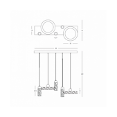 Pakabinamas šviestuvas,...
