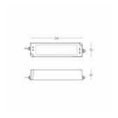 240W LED maitinimo...