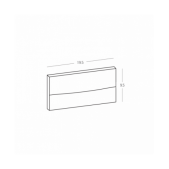 4W LED sieninis lauko...