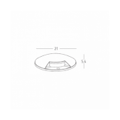 3W LED paviršinio montavimo...