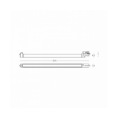 20W LED linijinis...