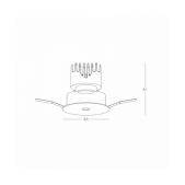 14W LED įleidžiamas...