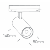 10W LED akcentinis...