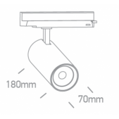 20/25/30W LED akcentinis...