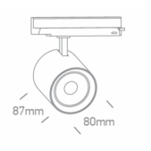 10/15/20W LED akcentinis...