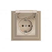 Kištukinis lizdas RETRO, su...