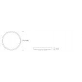 22+3W LED paviršinis...