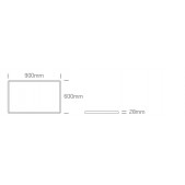 60W LED paviršinis...