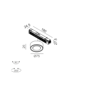 6,3W LED šviestuvas SOL...