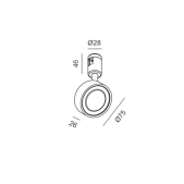 4W LED šviestuvas AIR SOL...
