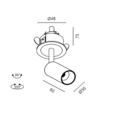 4,5W LED įleidžiamo...