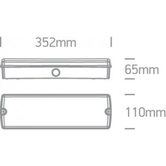 4W LED paviršinis...