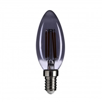 4W LED lemputė, E14, dūmų...