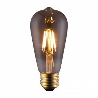 6W LED lemputė, ST64, E27,...
