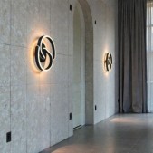 22W LED sieninis...
